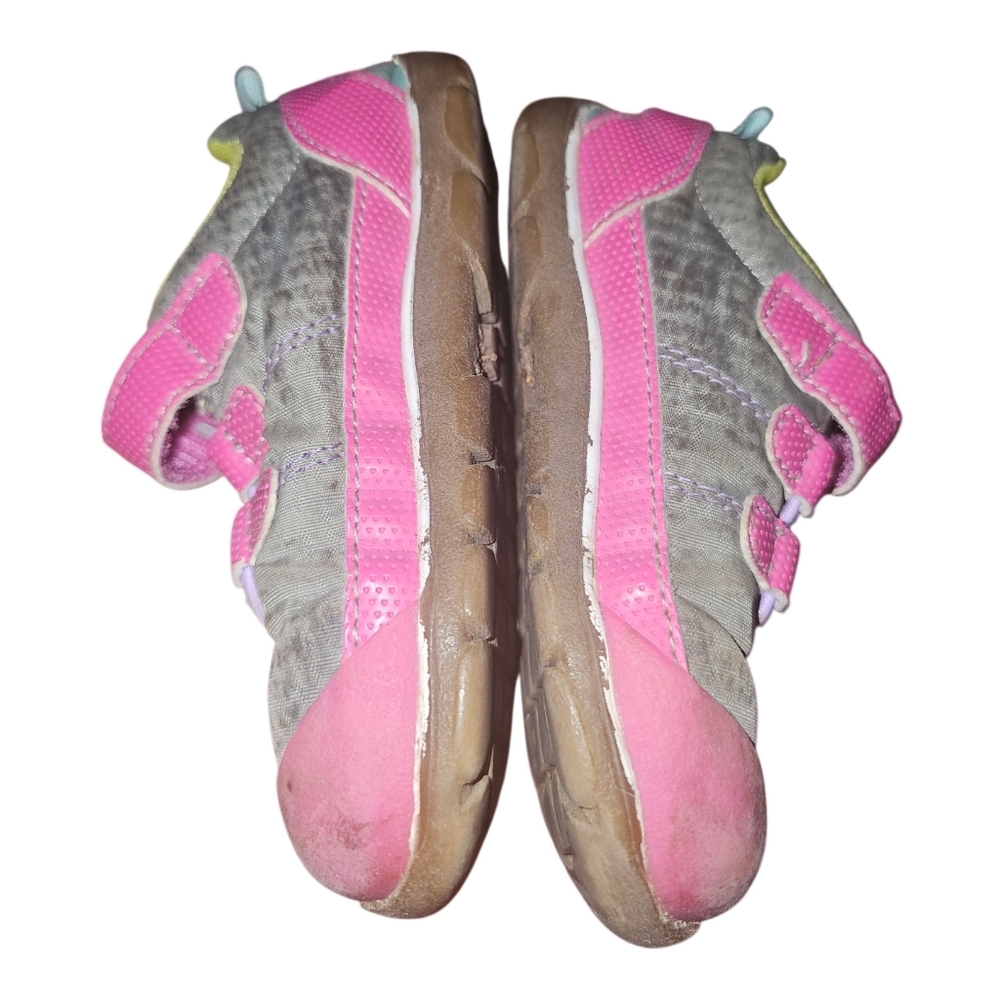 See Kai Run Kids Pink and Gray Shoes - Picture 4 of 7